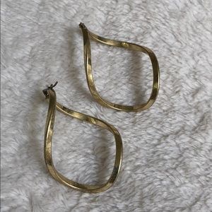 🍀 lucky brand twisted earrings